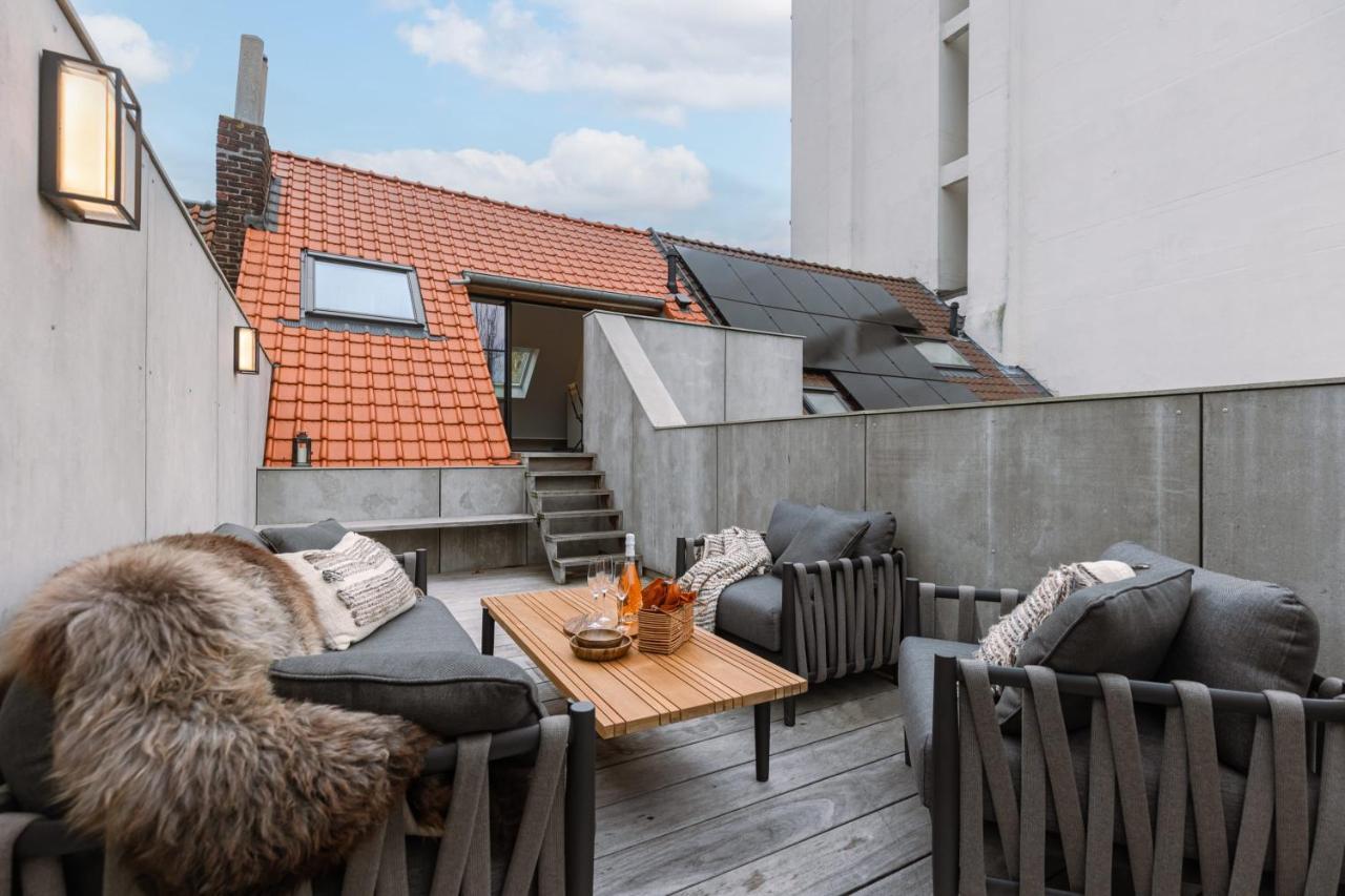 Beautiful Luxurious Mansion With Several Terraces Kortrijk Luaran gambar