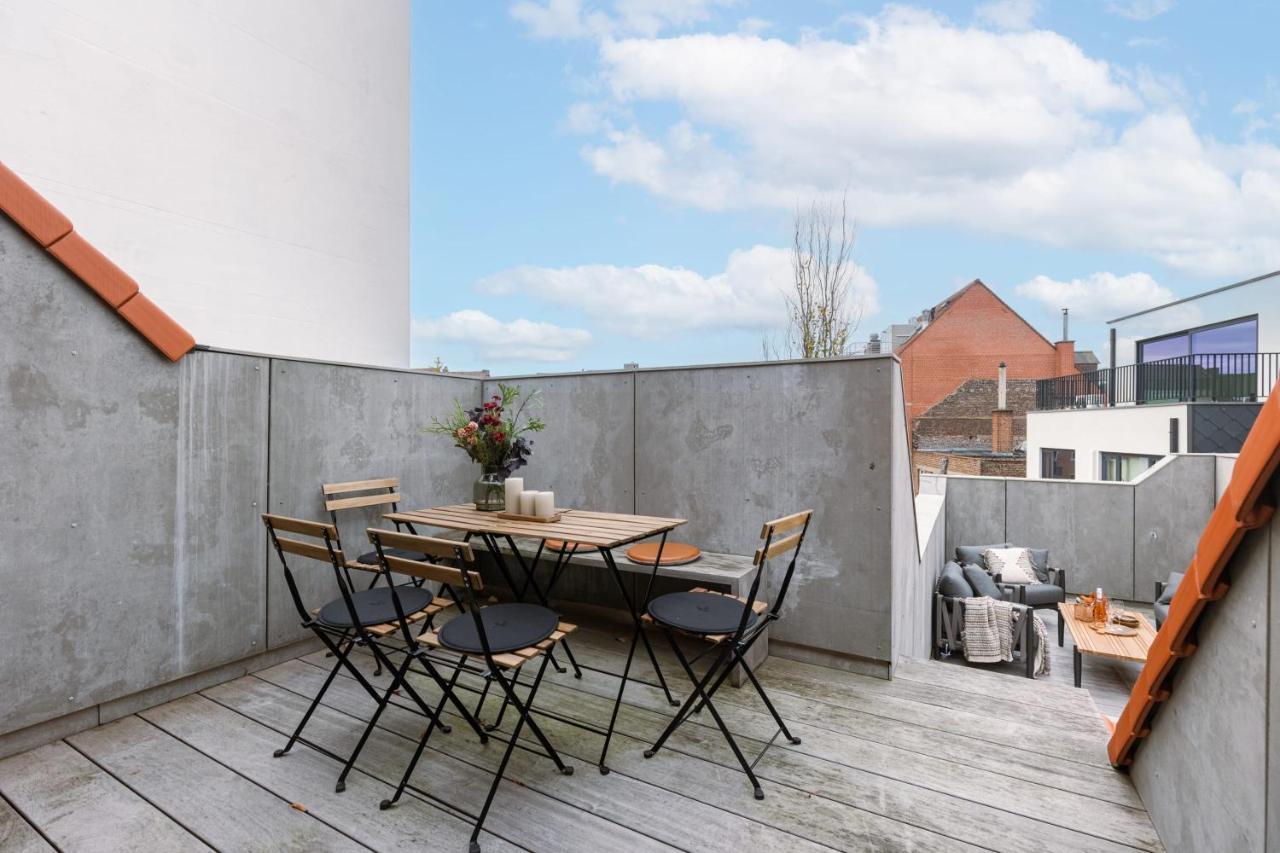 Beautiful Luxurious Mansion With Several Terraces Kortrijk Luaran gambar